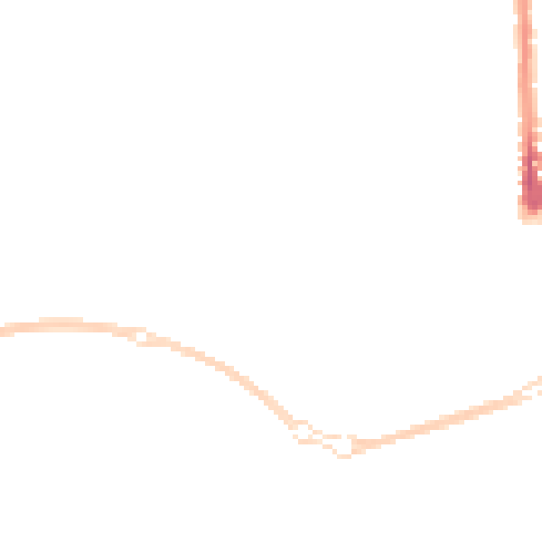 Night-time road noise heatmap for SN2 1BY