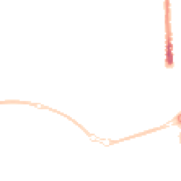 Night-time road noise heatmap for SN2 1DB