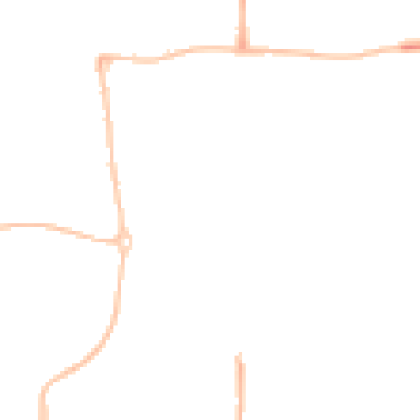 Night-time road noise heatmap for SN2 1JL