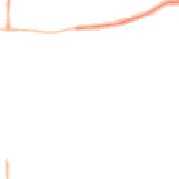 Night-time road noise heatmap for SN2 1JS