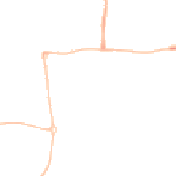 Night-time road noise heatmap for SN2 1JW