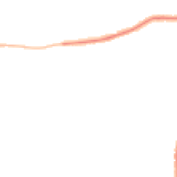 Night-time road noise heatmap for SN2 1JX