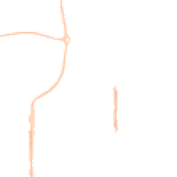 Night-time road noise heatmap for SN2 1NJ