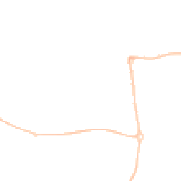 Night-time road noise heatmap for SN2 2JH