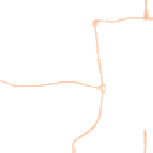 Night-time road noise heatmap for SN2 2NH