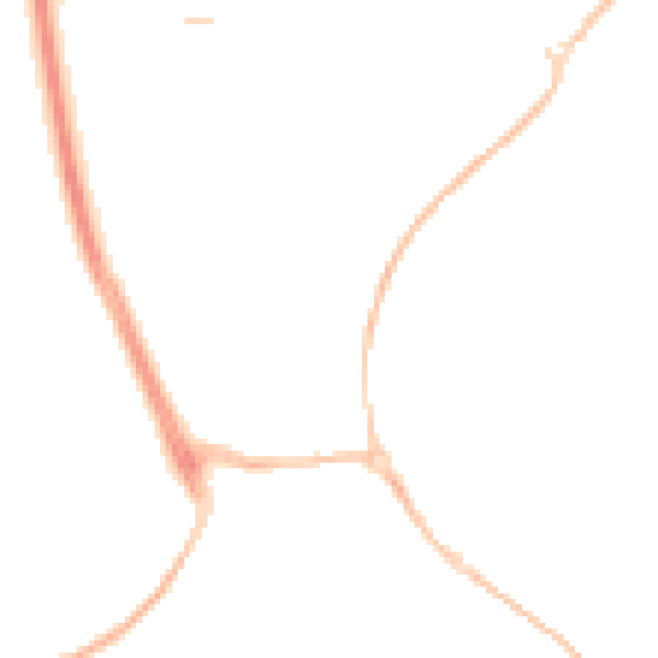Night-time road noise heatmap for SN2 2SQ
