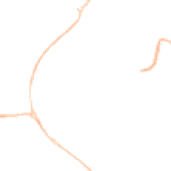 Night-time road noise heatmap for SN2 2TS
