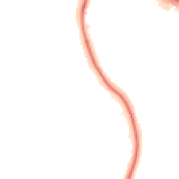 Night-time road noise heatmap for SN2 5DN