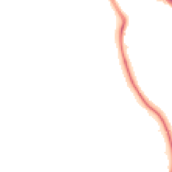 Night-time road noise heatmap for SN2 5HH