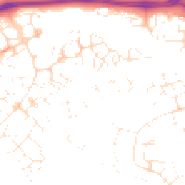 Daytime road noise heatmap for SN2 5NZ