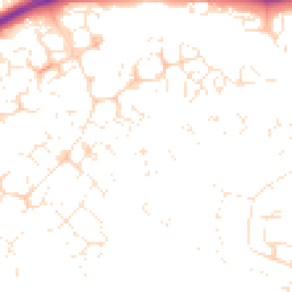 Daytime road noise heatmap for SN2 5PE