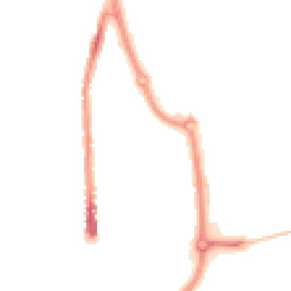 Night-time road noise heatmap for SN2 8AU