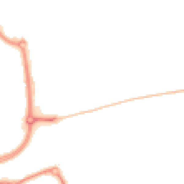 Night-time road noise heatmap for SN2 8DN