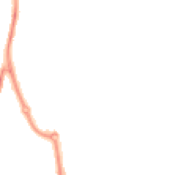 Night-time road noise heatmap for SN2 8EL