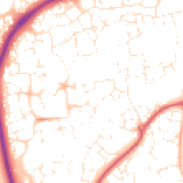 Daytime road noise heatmap for SN25 1AD