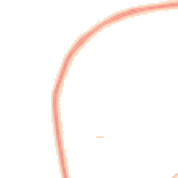 Night-time road noise heatmap for SN25 1AL