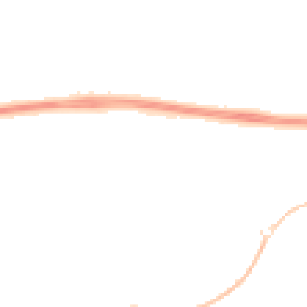 Night-time road noise heatmap for SN25 1AR