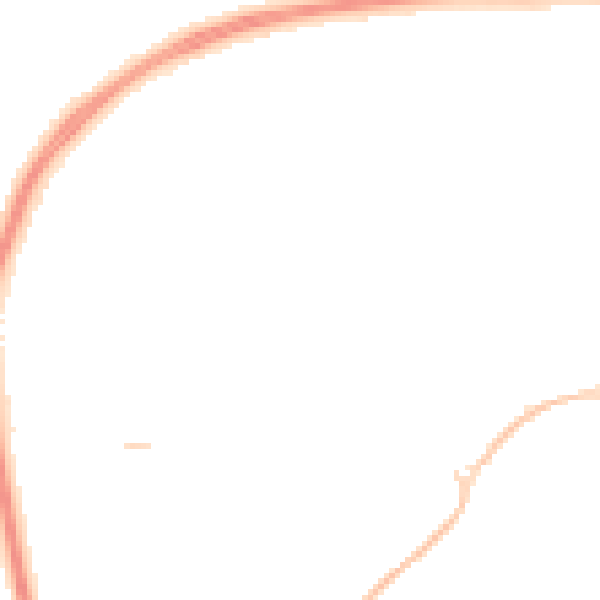 Night-time road noise heatmap for SN25 1BG