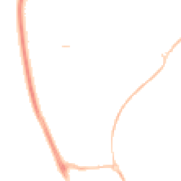 Night-time road noise heatmap for SN25 1FH