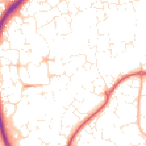 Daytime road noise heatmap for SN25 1RD