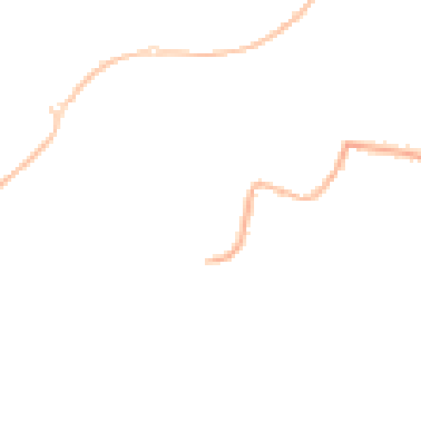 Night-time road noise heatmap for SN25 1RU