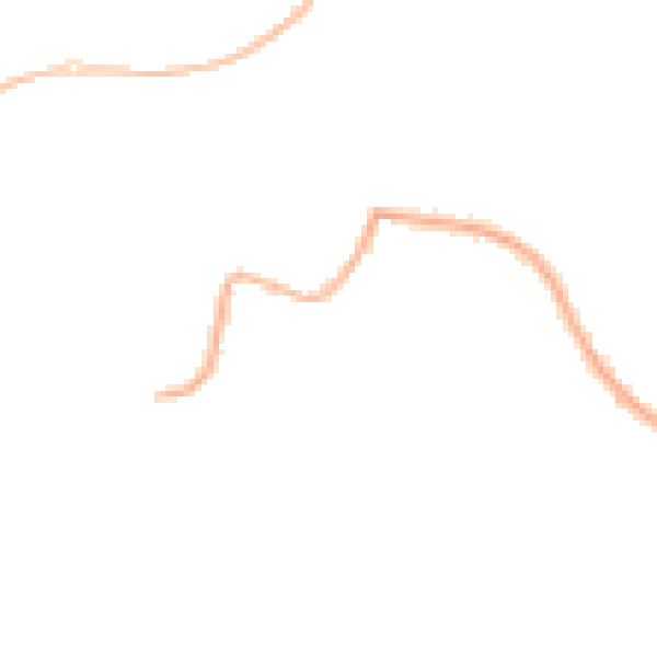 Night-time road noise heatmap for SN25 1SN