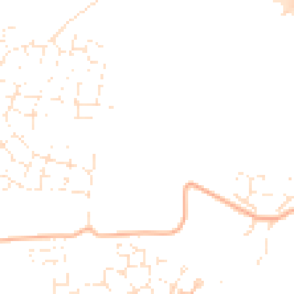 Daytime road noise heatmap for SN25 2DY