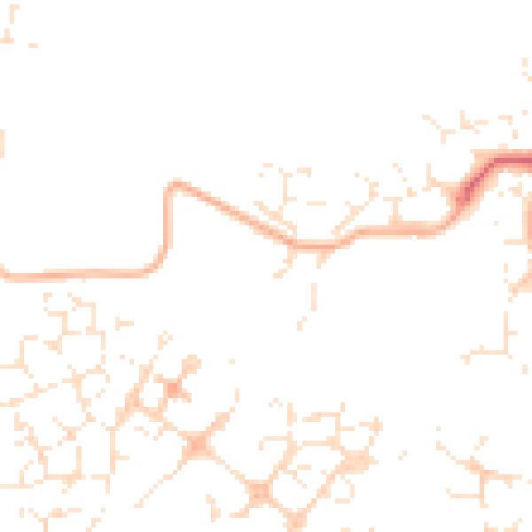 Daytime road noise heatmap for SN25 2EE