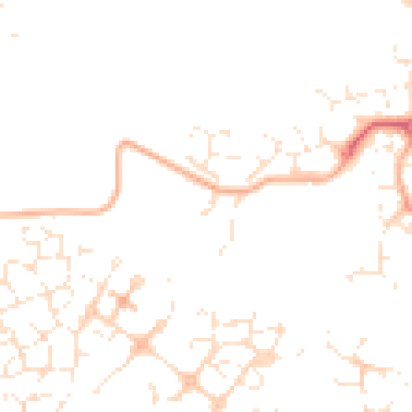Daytime road noise heatmap for SN25 2EY