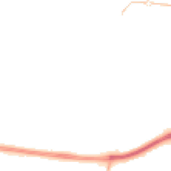 Night-time road noise heatmap for SN25 2FL