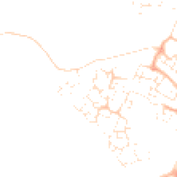 Daytime road noise heatmap for SN25 2JJ