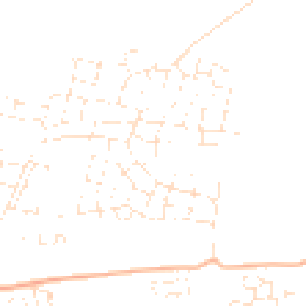 Daytime road noise heatmap for SN25 2RN