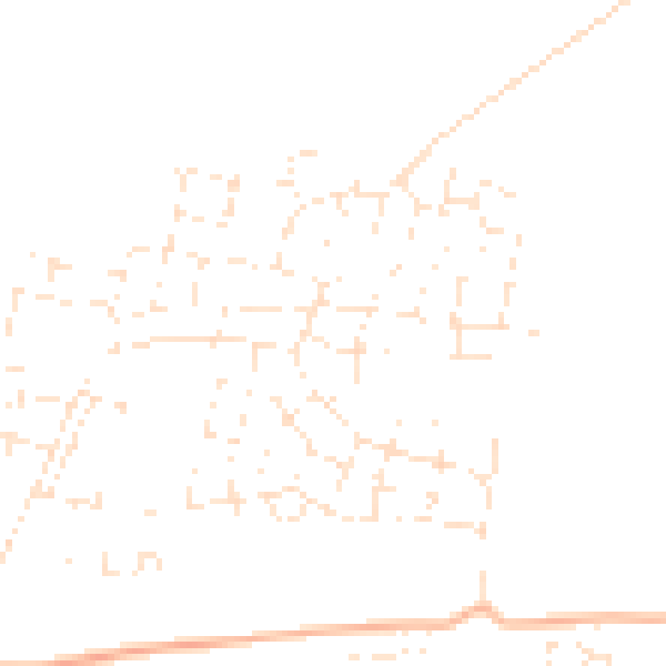 Daytime road noise heatmap for SN25 2SZ
