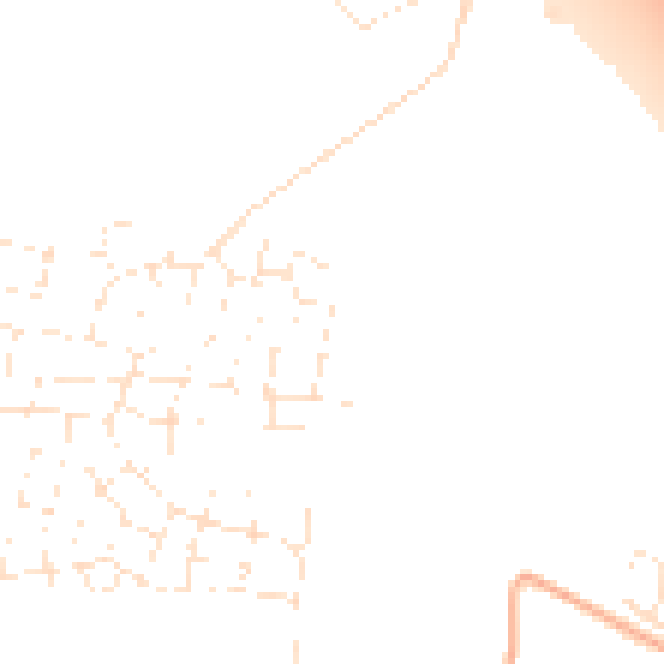 Daytime road noise heatmap for SN25 2TR