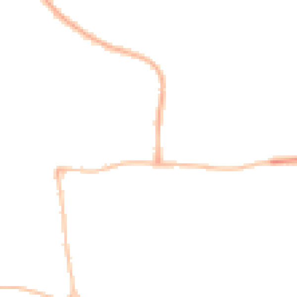 Night-time road noise heatmap for SN25 3AE