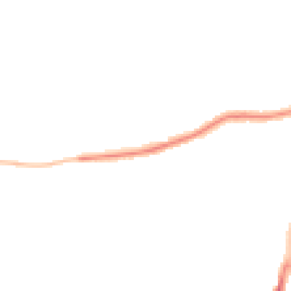 Night-time road noise heatmap for SN25 3AS