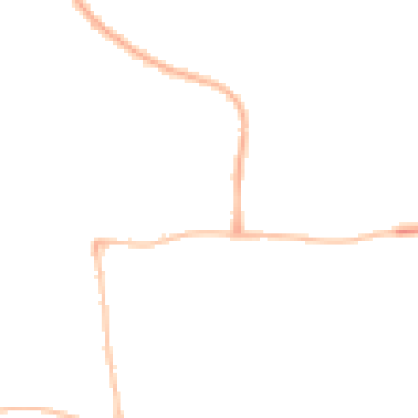 Night-time road noise heatmap for SN25 3DD