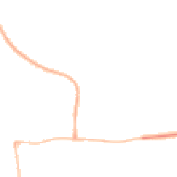 Night-time road noise heatmap for SN25 3LB