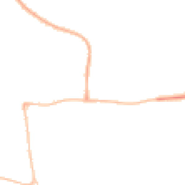Night-time road noise heatmap for SN25 3ZE