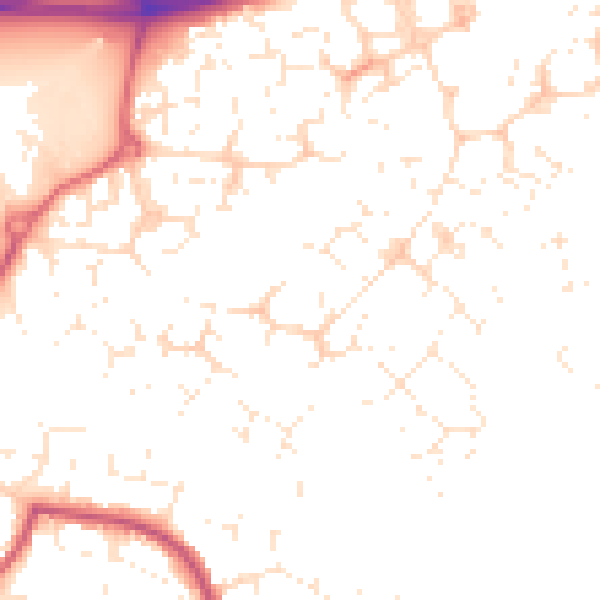 Daytime road noise heatmap for SN25 4TP
