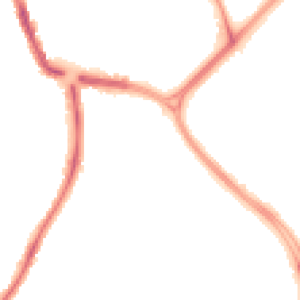 Night-time road noise heatmap for SN3 1AD