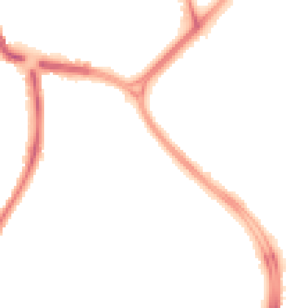 Night-time road noise heatmap for SN3 1AN