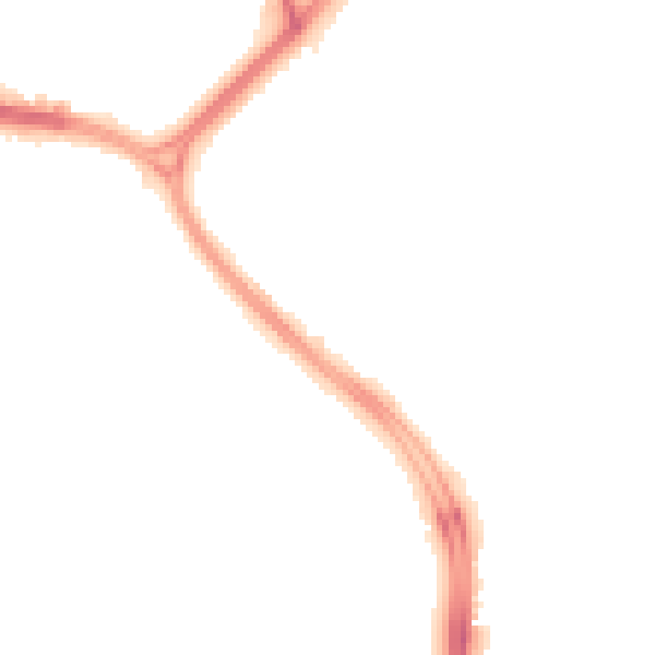 Night-time road noise heatmap for SN3 1AT