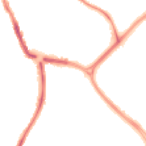 Night-time road noise heatmap for SN3 1BF