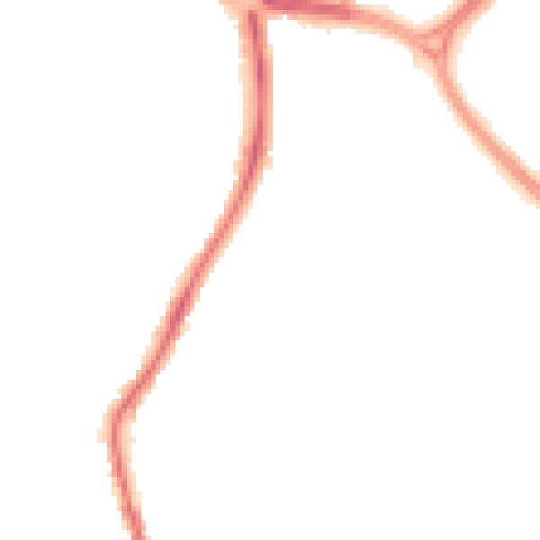 Night-time road noise heatmap for SN3 1BH