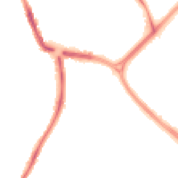Night-time road noise heatmap for SN3 1BP