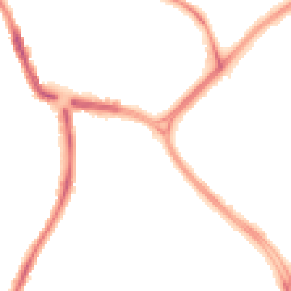 Night-time road noise heatmap for SN3 1BQ