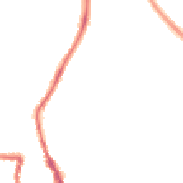 Night-time road noise heatmap for SN3 1DH