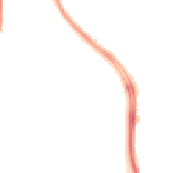 Night-time road noise heatmap for SN3 1DY