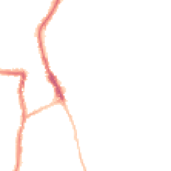 Night-time road noise heatmap for SN3 1SD